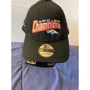 Denver Broncos AFC 2015 Champions Hat New Era 39Thirty Large-XLarge NWT